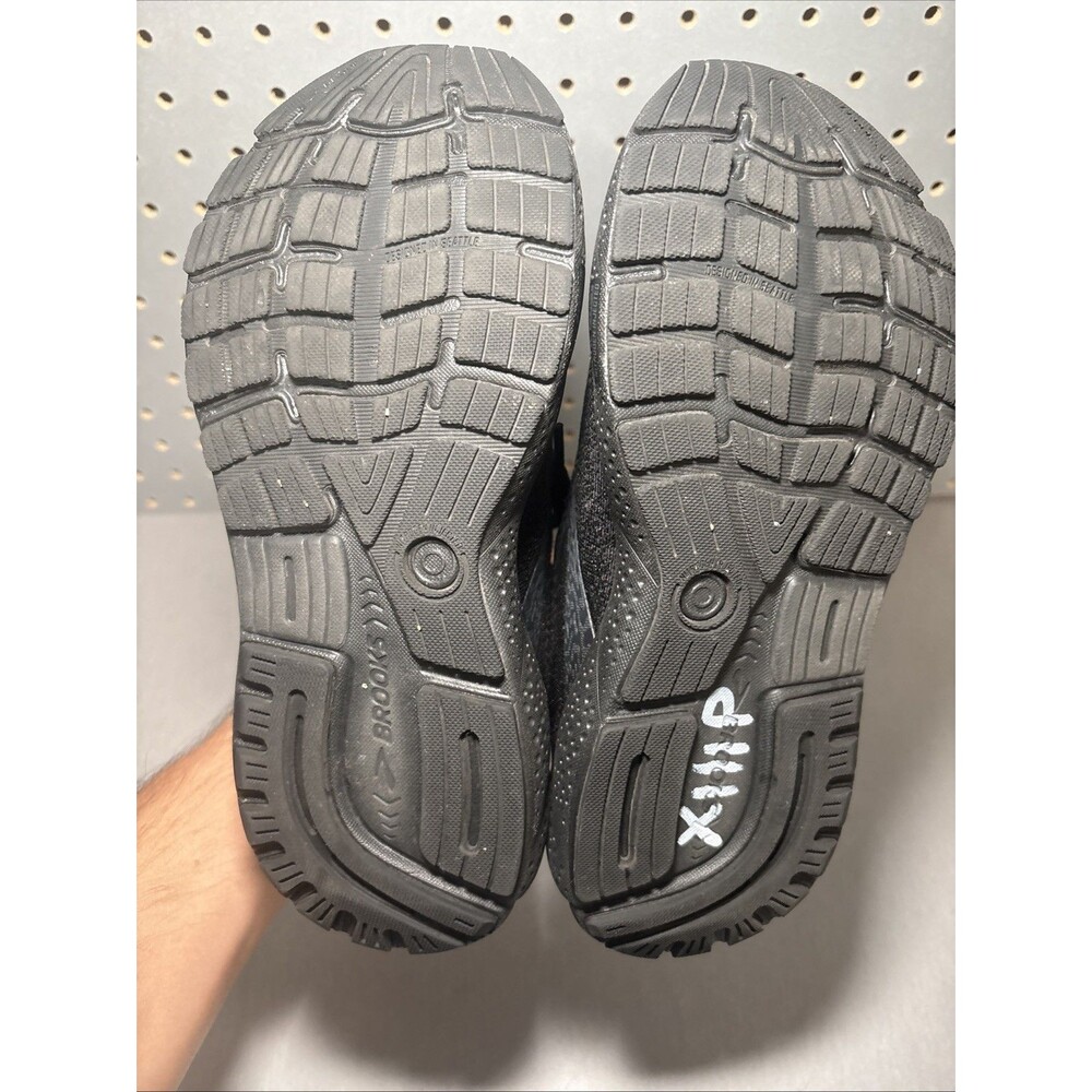Brooks Ghost 16 Womens Size 6 Triple Black Running Shoes Sneakers 1204071B020 - Picture 6 of 14